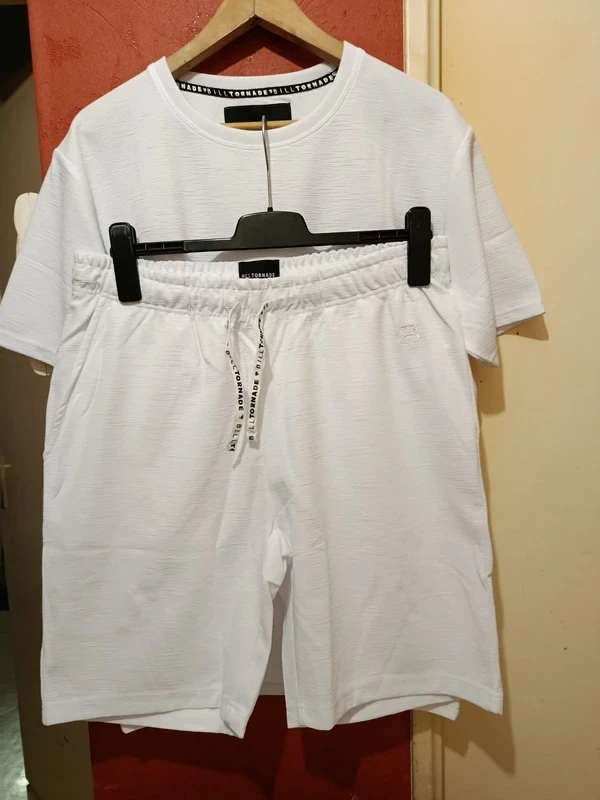 BILLTORNADE Paris shorts + t-shirt set – White – L/XL (new with tag) – photo 4